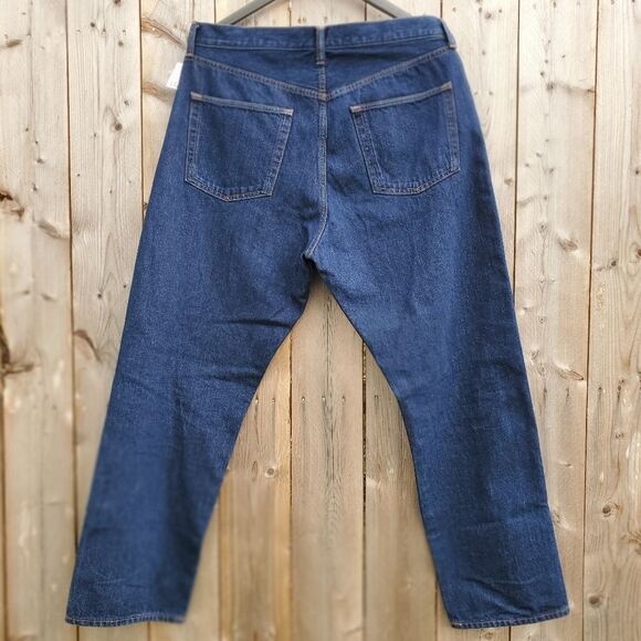 Gap 100% Organic Cotton Button Fly '90s Original Straight Fit Jeans Size 36 - Picture 3 of 3